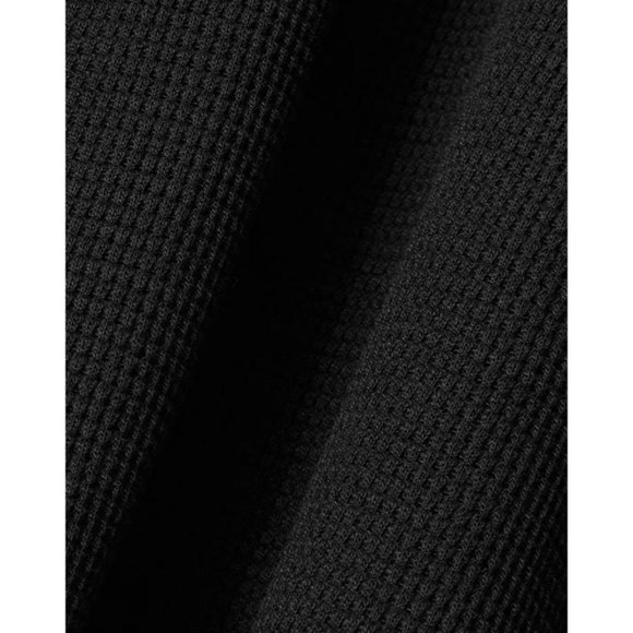 Everlane The Organic Cotton Turtleneck Waffle Tee in Black Small New Womens Top - Picture 4 of 10